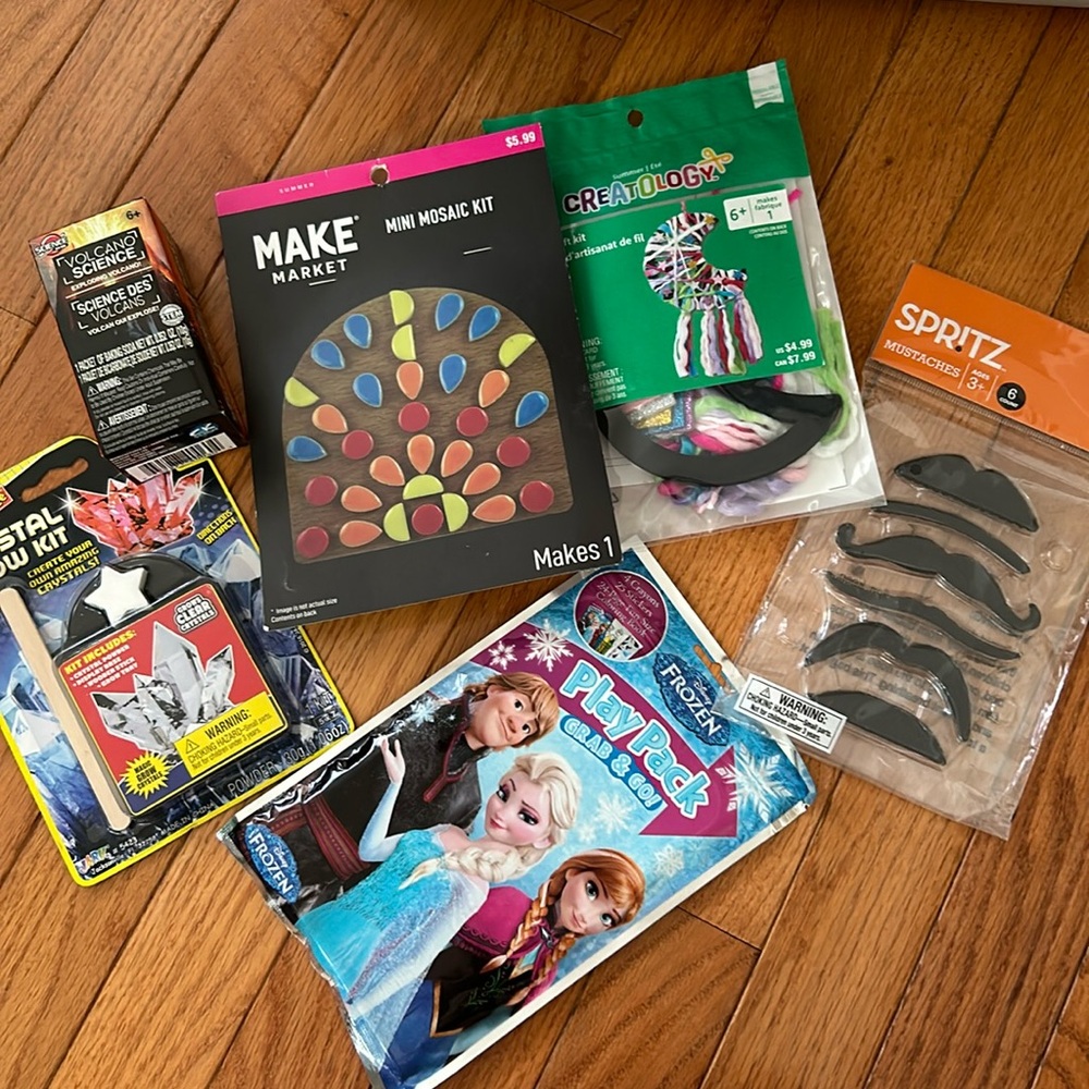 Kids Crafts and Science Activity Bundle - 6pck